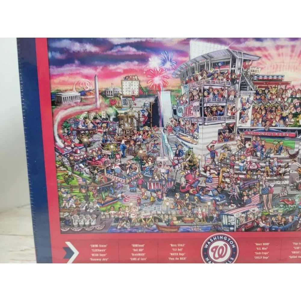 MLB Washington Nationals Can‎ You Find Joe Puzzle Baseball 500 piece puzzle New